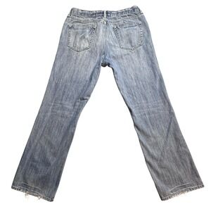 Banana Republic Straight Leg Jeans Mens 33x32 (33x30) Medium Wash Blue Denim